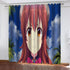 The Demon Girl Next Door Curtains Blackout Cosplay Window Drapes