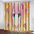 The Demon Girl Next Door Curtains Blackout Cosplay Window Drapes