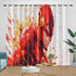The Flash Curtains Pattern Blackout Window Drapes Room Decoration