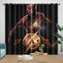 The Flash Curtains Pattern Blackout Window Drapes Room Decoration