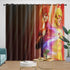 The Flash Curtains Pattern Blackout Window Drapes Room Decoration