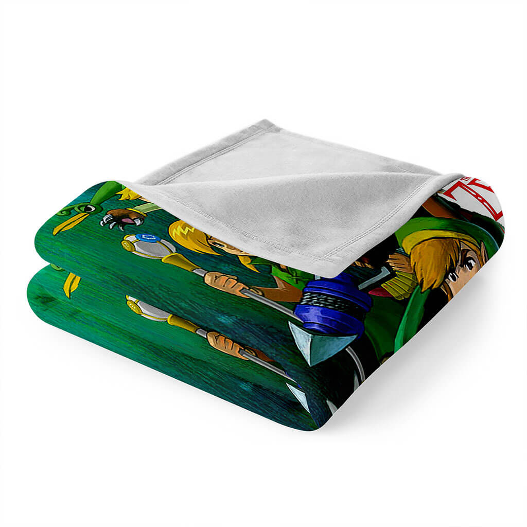 The Legend of Zelda Blanket Flannel Throw Room Decoration