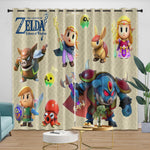 The Legend of Zelda Echoes of Wisdom Curtains Blackout Window Drapes