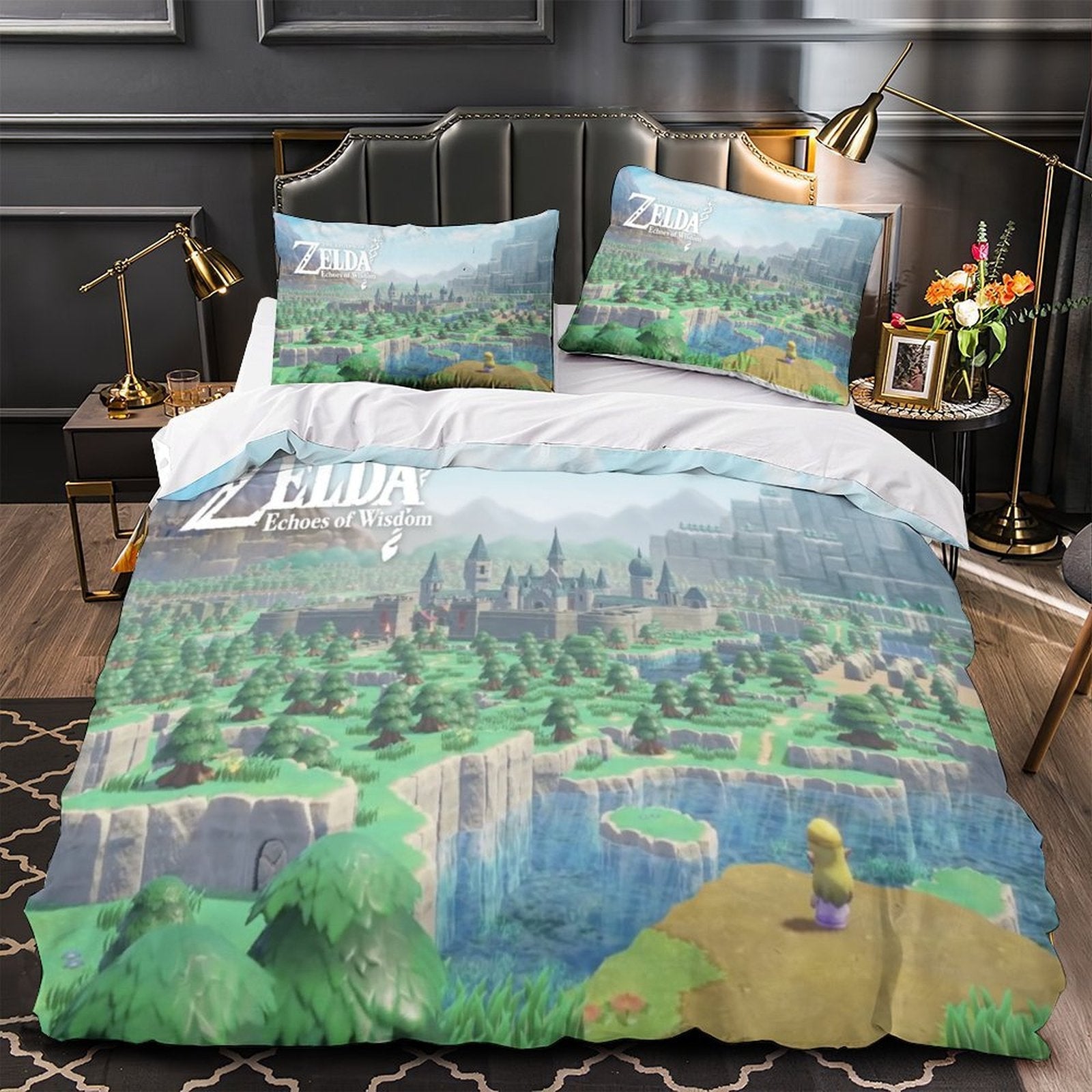 The Legend of Zelda Echoes of Wisdom Duvet Cover Bedding Set Without Filler