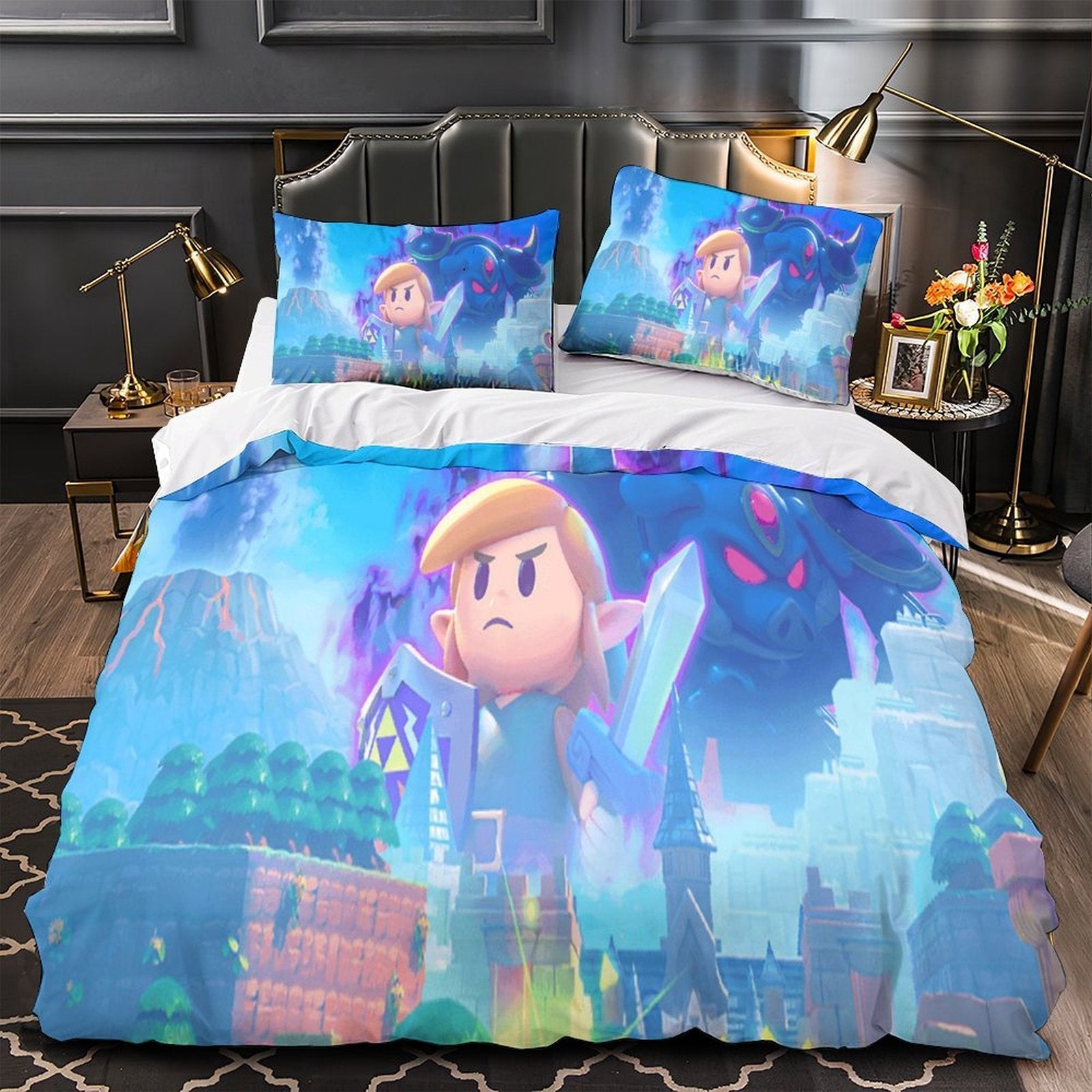 The Legend of Zelda Echoes of Wisdom Duvet Cover Bedding Set Without Filler