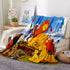 The Lion King Blanket Flannel Throw Room Decoration