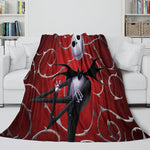 The Nightmare Before Christmas Blanket Flannel Fleece Throw Room Decoration