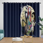 The Nightmare Before Christmas Curtains Blackout Window Drapes Room Decoration