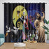 The Nightmare Before Christmas Curtains Blackout Window Drapes Room Decoration