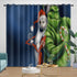 The Nightmare Before Christmas Curtains Pattern Blackout Window Drapes