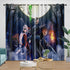 The Nightmare Before Christmas Curtains Pattern Blackout Window Drapes