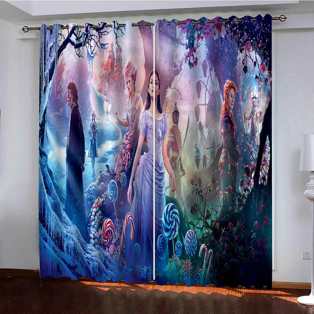 The Nutcracker and the Four Realms Curtains Blackout Window Drapes
