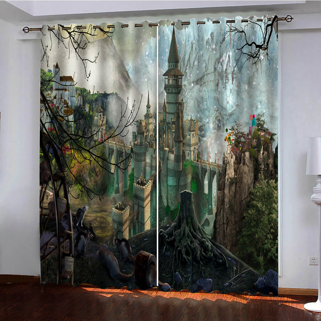 The Nutcracker and the Four Realms Curtains Blackout Window Drapes