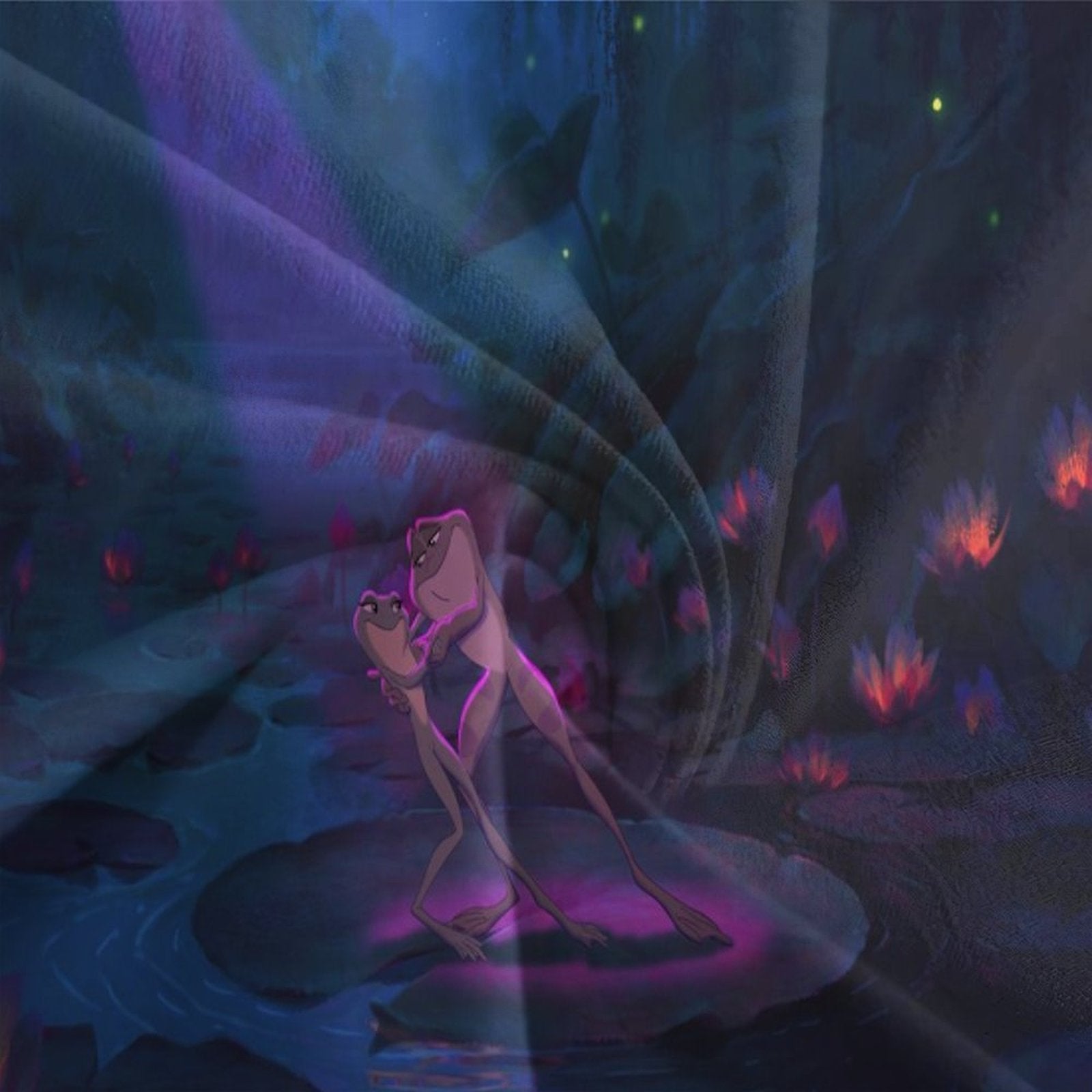 The Princess and the Frog Bedding Set Pattern Quilt Cover Without Filler