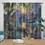 The Princess and the Frog Curtains Blackout Window Drapes Room Decoration