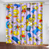 The Simpsons Curtains Pattern Blackout Window Drapes