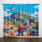 The Super Mario Bros Movie Curtains Blackout Window Drapes Decoration