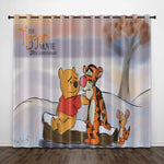 The Tigger Movie Curtains Pattern Blackout Window Drapes