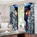 The Transformers Curtains Cosplay Blackout Window Drapes Room Decoration
