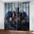 The Transformers Curtains Cosplay Blackout Window Drapes Room Decoration