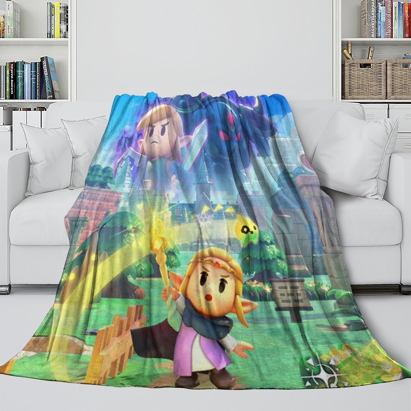 The Legend of Zelda Echoes of Wisdom Blanket Flannel Throw
