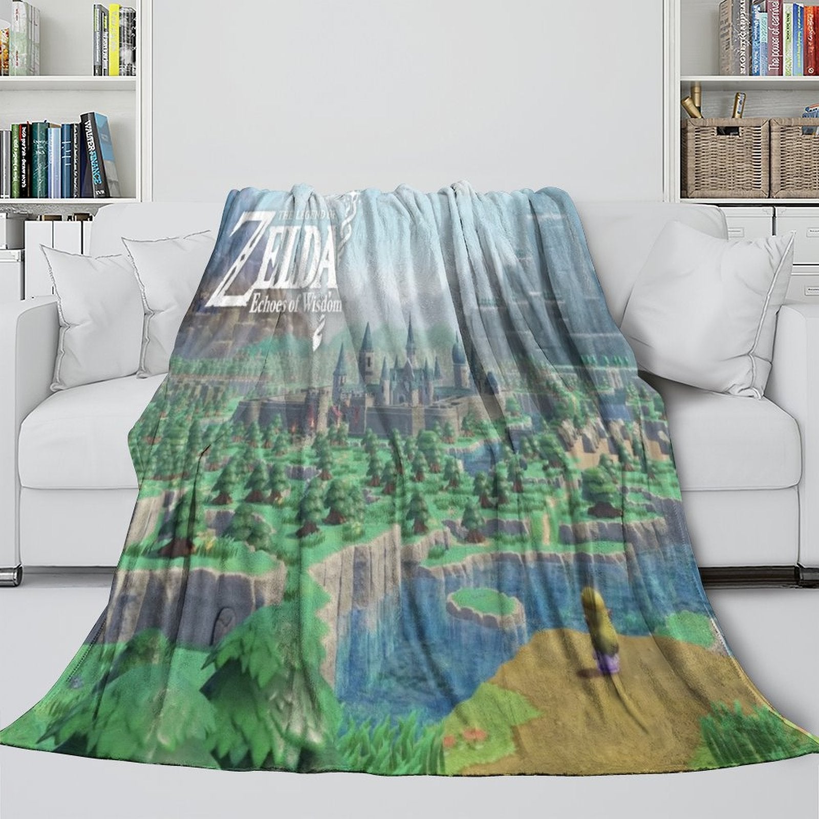 The Legend of Zelda Echoes of Wisdom Blanket Flannel Throw