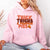 Thick Thighs and Pumpkin Pies Fall Vibes Fleece Pullover Hoodie