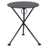 Three Piece Bistro Dining Set with 24" Round Powder Coated Steel Top and Two 5504 Side Chairs