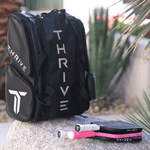 Elite Pro Tour Bag w/shoe bag- BLACK - Pickleball Bag