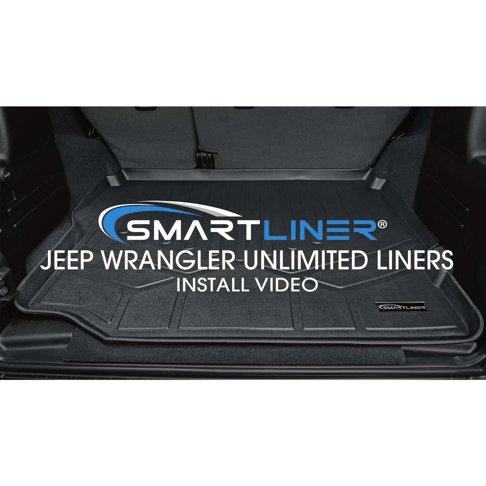 SMARTLINER Custom Fit Floor Liners For JL New Body 2018-2024 Jeep Wrangler Unlimited without Subwoofer (no JK)