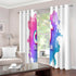 Tiktok Curtains 2 Panels Blackout Window Drapes for Room Decoration