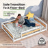 Full-Size Montessori Floor Bed with Strong Slatted Frame