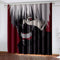 Tokyo Ghoul Curtains Pattern Blackout Window Drapes