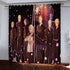 Tokyo Revengers Pattern Curtains Blackout Window Drapes