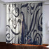 Tokyo Revengers Pattern Curtains Blackout Window Drapes