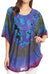 Sakkas Sunia Tie Dye Caftan Sleeve Blouse | Cover Up