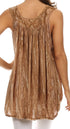 Sakkas Boho Love Sleeveless Blouse