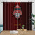 Toronto FC Curtains Blackout Window Drapes Room Decoration