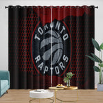 Toronto Raptors Curtains Blackout Window Drapes Room Decoration