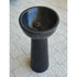 Toros Black Marble Natural Stone Pedestal Oval-top Sink Polished (W)17" (L)20" (H)33.5"