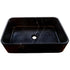 Toros Black Marble Farmhouse Rectangular Sink Polished (W)13.5" (L)21.5" (H)6"