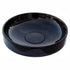 Natural Stone Toros Black Marble Above Counter Vessel Sink Polished (D)16" (H)6"