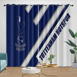 Tottenham Hotspur Curtains Blackout Window Drapes Room Decoration