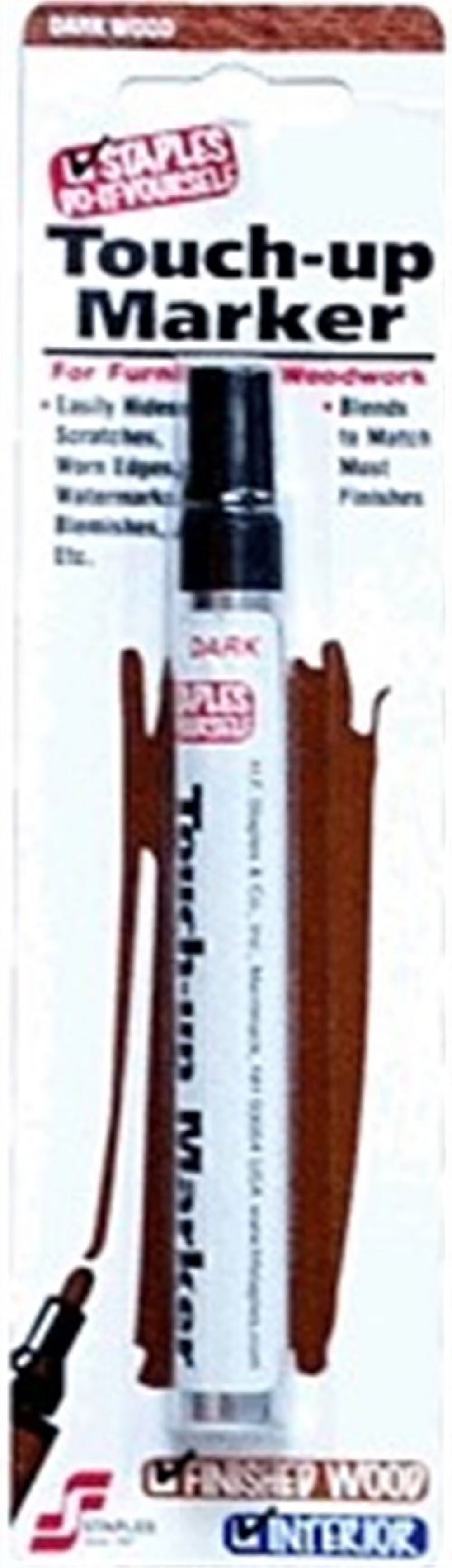 H.F. Staples 858 Reddish Wood Touch Up Marker, 1.3-Ounce