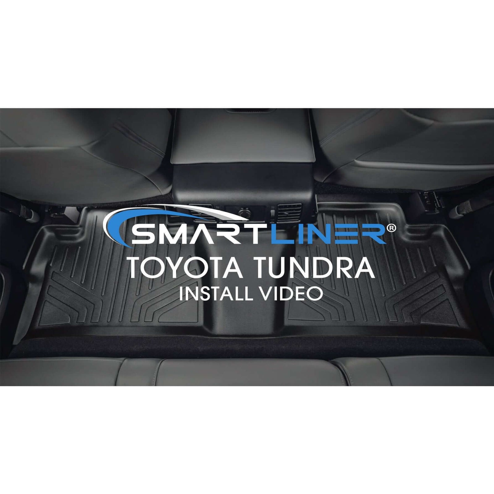 SMARTLINER Custom Fit Floor Liners For 2007 - 2021 Toyota Tundra Double Cab or CrewMax Cab