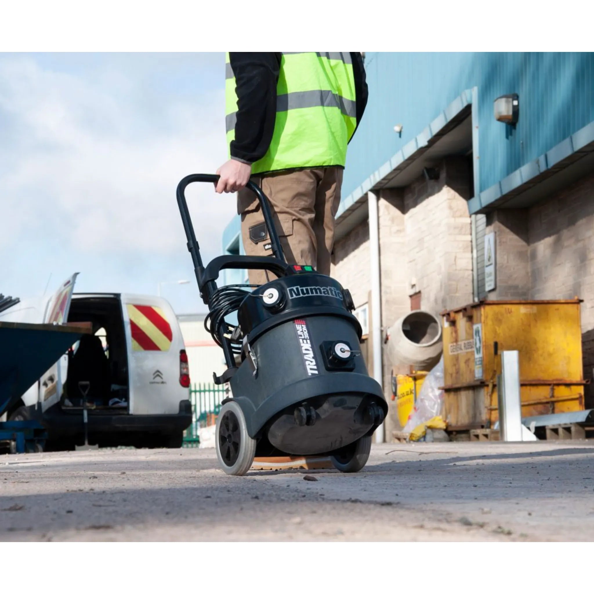 NaceCare Hazardous Dust Vacuum TEL 390H HEPA Fine Dust Cleaner