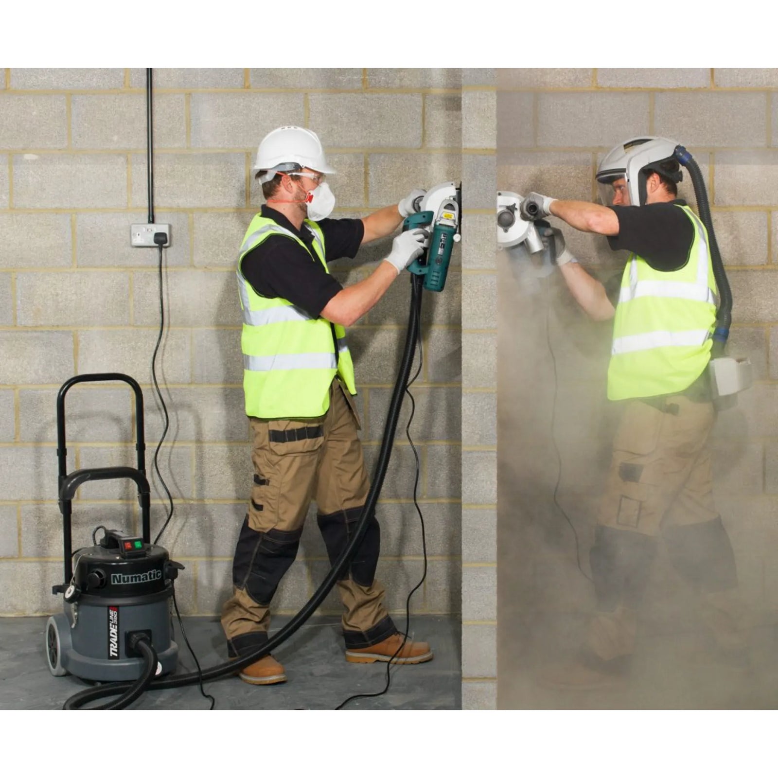 NaceCare Hazardous Dust Vacuum TEL 390H HEPA Fine Dust Cleaner