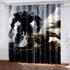 Transformers Curtains Cosplay Blackout Window Treatments Drapes for Room Decor
