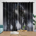 Transformers Curtains Pattern Blackout Window Drapes Room Decoration