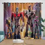 Transformers One Curtains Blackout Window Drapes Room Decoration